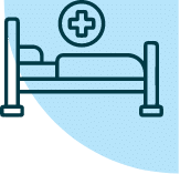 Disability care support icon